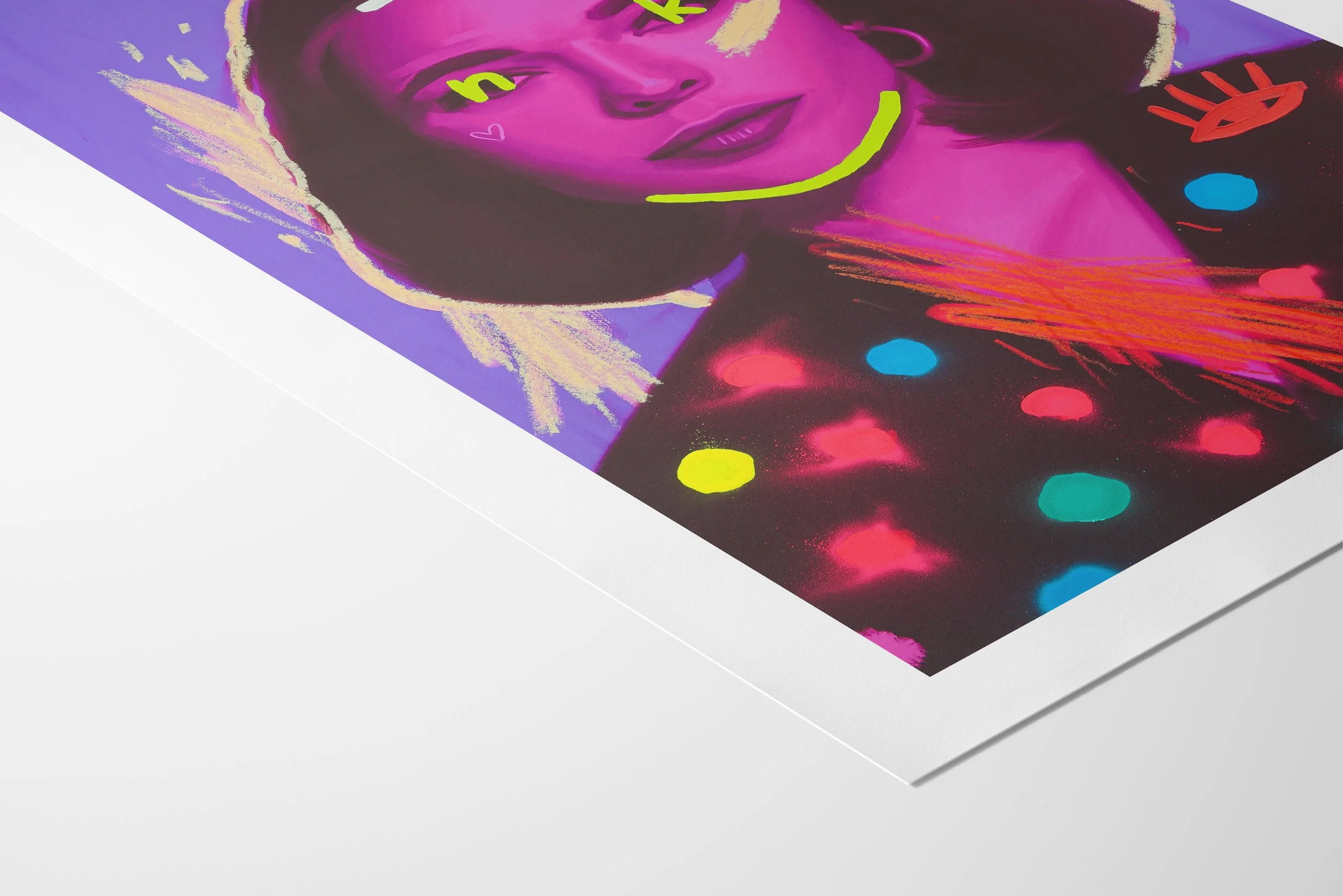 Nina Kraviz - LIMITED EDITION Art print – Pop-art by Tadej Studio